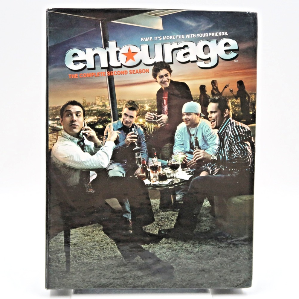 Entourage The Complete Second Season DVD 2006 3-Disc Set Adrian Grenier HBO